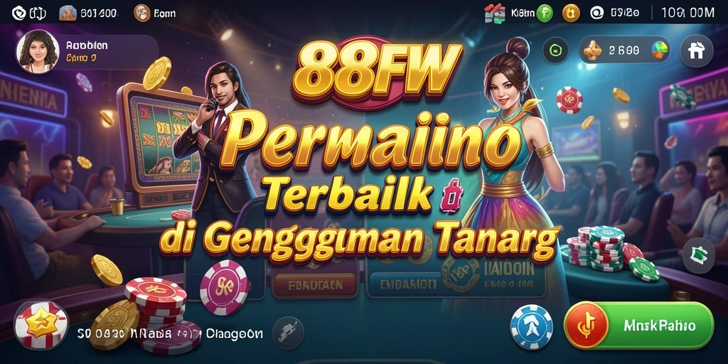 Tampilan gameplay menarik dan mendebarkan dari 888FW.