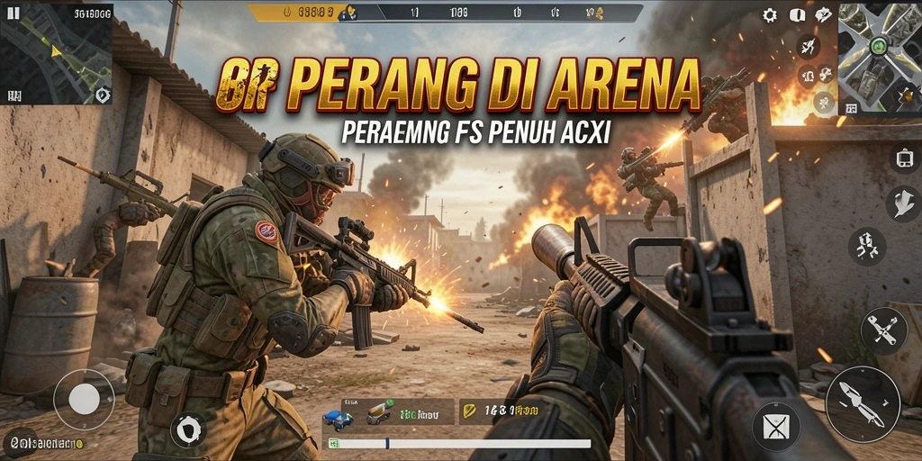 Tangkapan layar gameplay <strong>888R</strong> memperlihatkan pertempuran intens dengan grafis menawan.