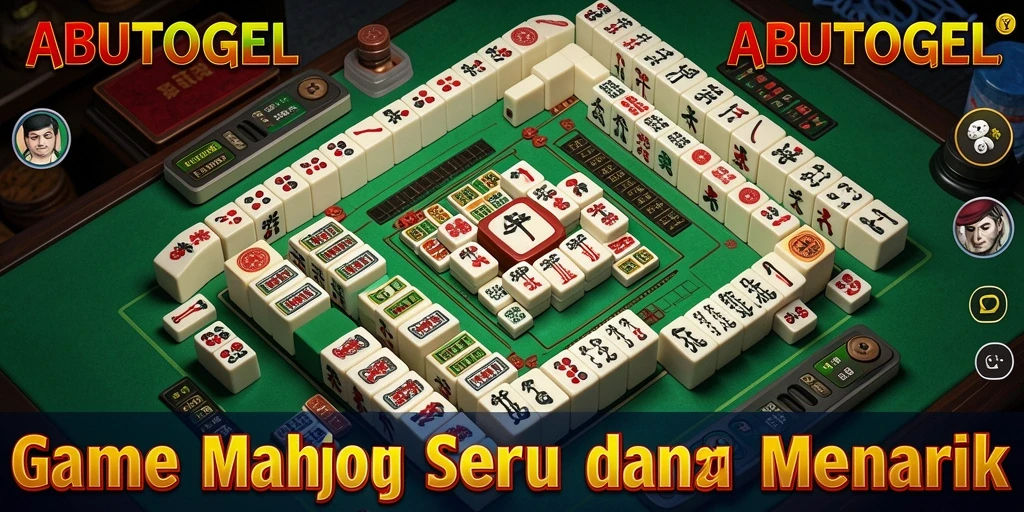 Tampilan permainan Mahjong yang menarik dan mendebarkan di ABUTOGEL.