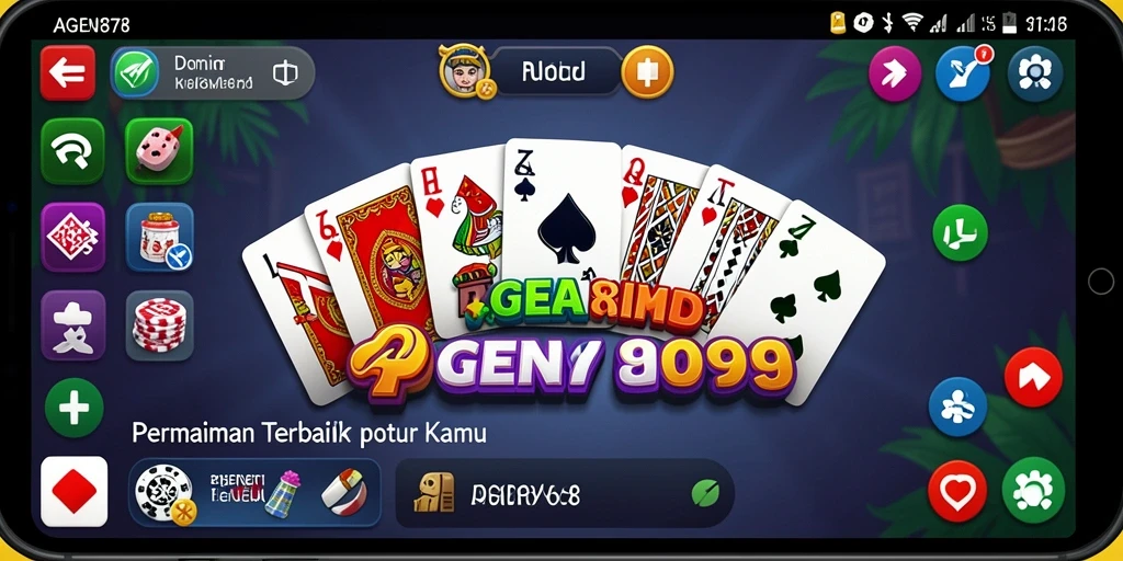 Tampilan gameplay AGEN878 yang seru dan menantang di dalam aplikasi.