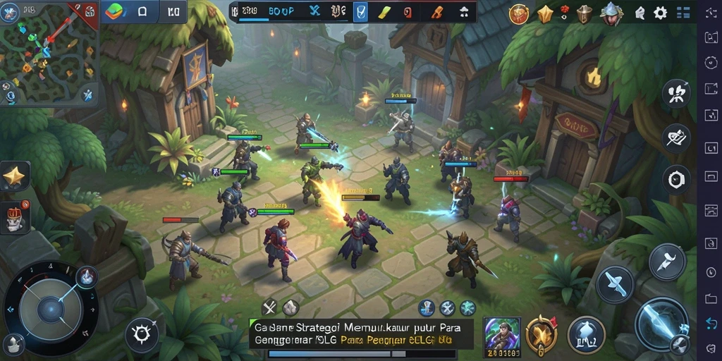 Screenshot gameplay BROJP menampilkan aksi pertempuran yang menegangkan.