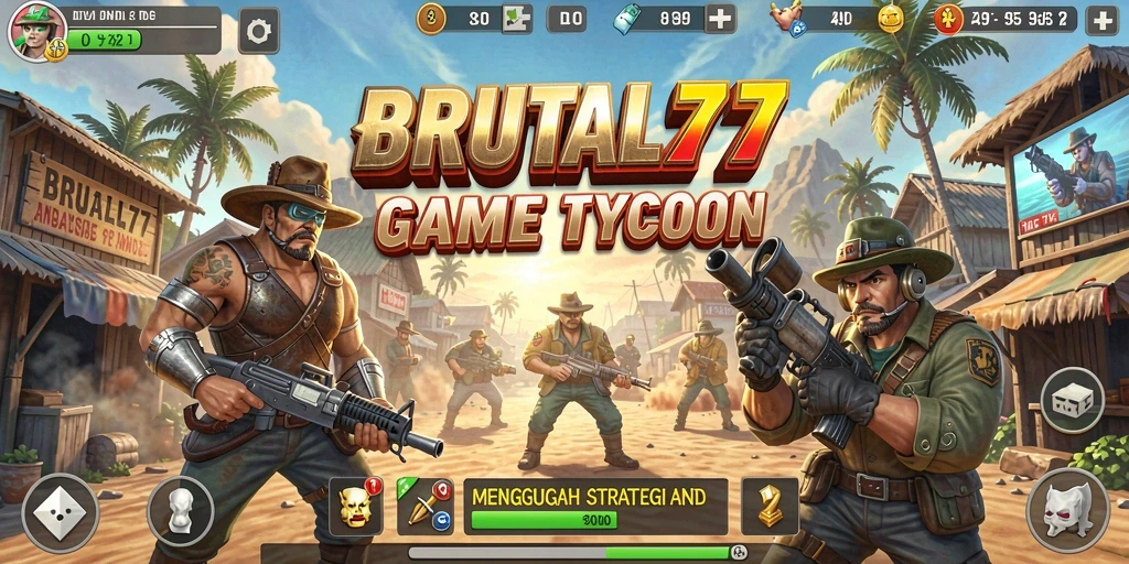 Gameplay Tycoon yang menarik dan penuh strategi.