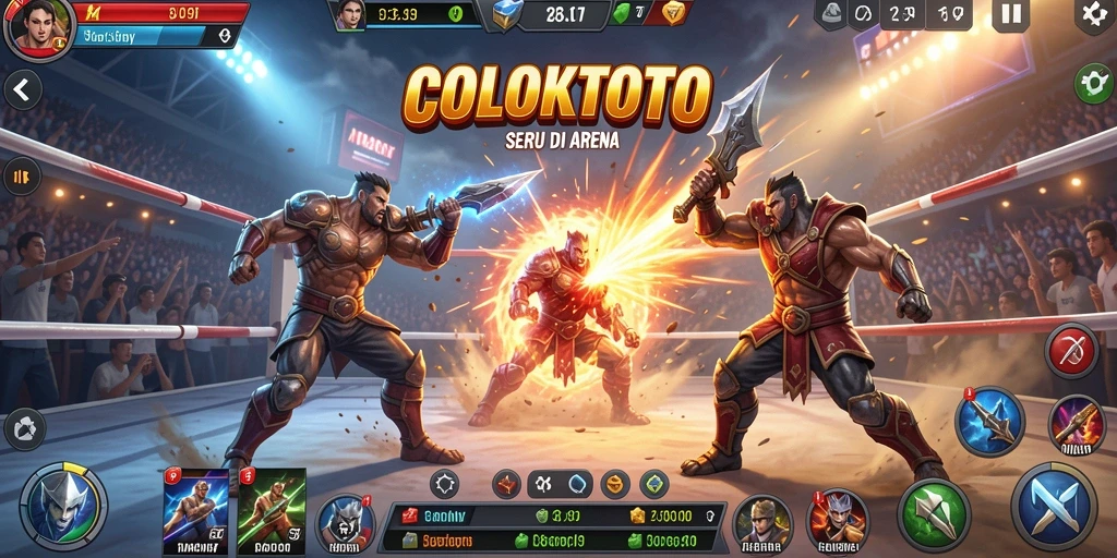 Tangkapan layar gameplay COLOKTOTO yang intens dan mendebarkan.
