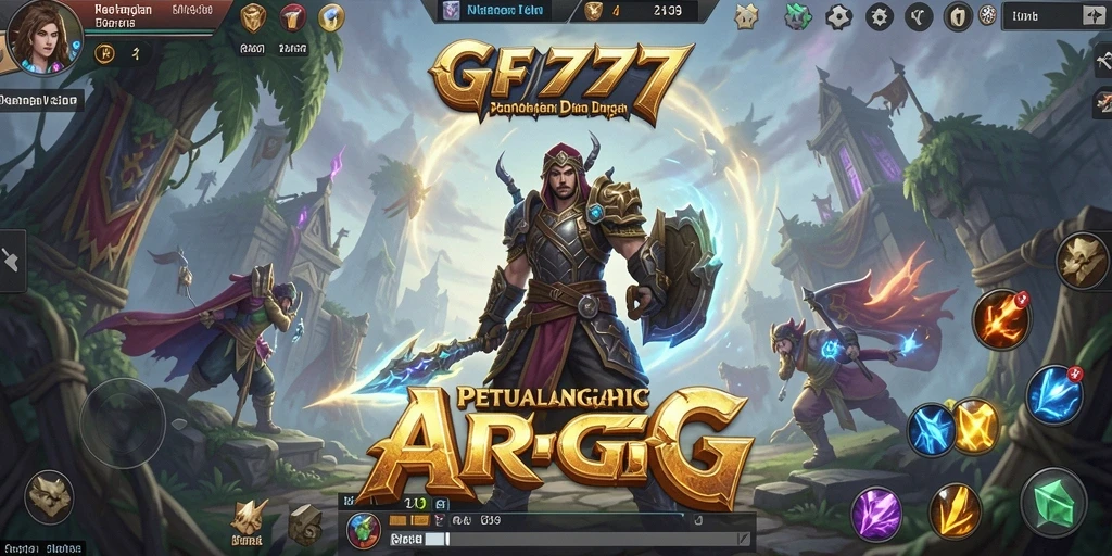 Tampilan gameplay menawan dari GF777 dalam aksi ARPG yang intens.