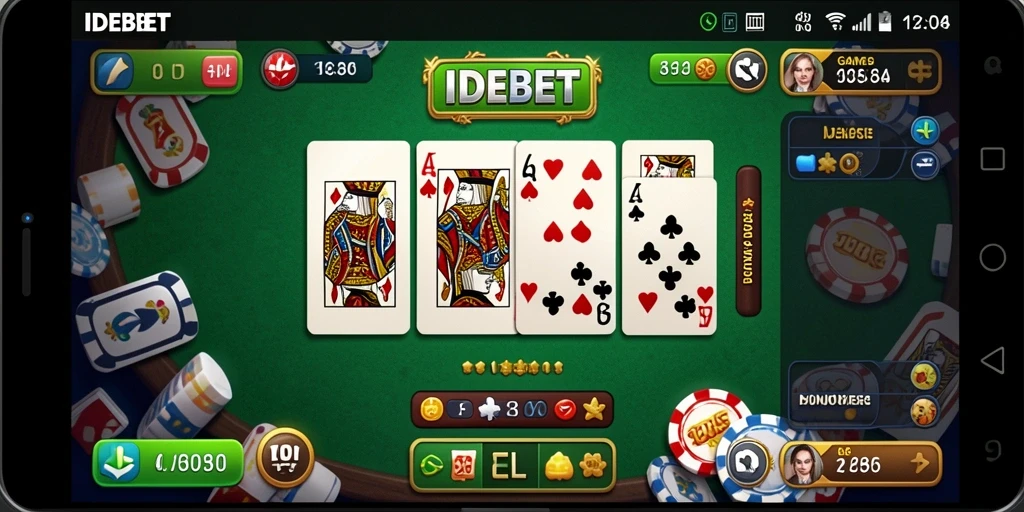 Tampilan gameplay Domino yang menarik di IDEBET.