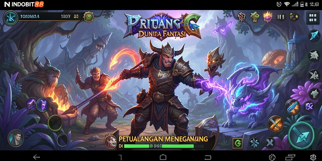 Gameplay menarik dari INDOBIT88 dalam dunia RPG yang menakjubkan.