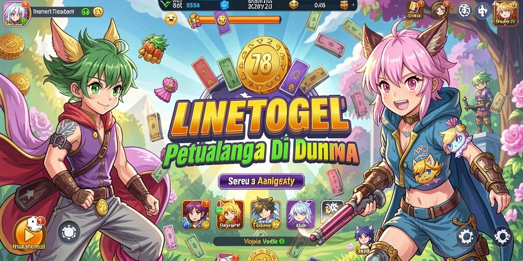 Tampilan gameplay seru dan karakter Anime yang menawan.