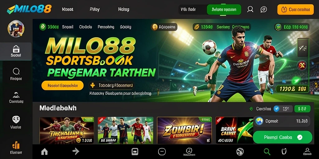 Screenshot gameplay <strong>MILO88</strong> menunjukkan pengalaman taruhan yang interaktif.