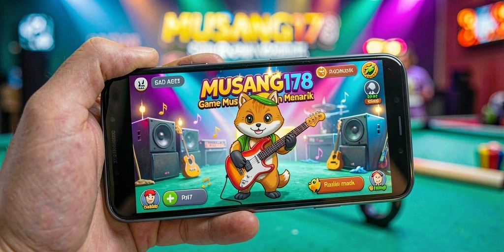 Tampilan antarmuka dan gameplay yang memukau di MUSANG178.