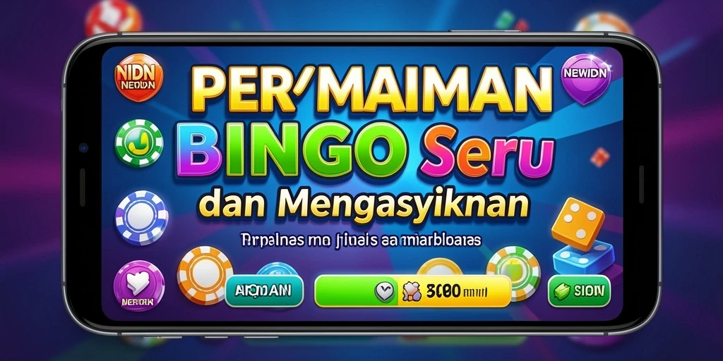 Tampilan gameplay Bingo yang seru dan interaktif.