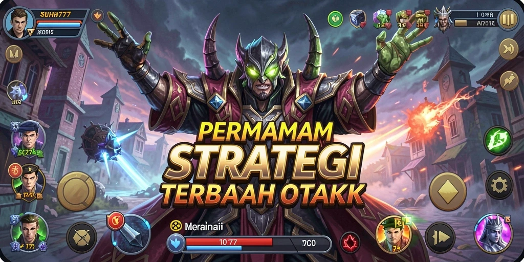 Tampilan gameplay strategi di SUHU777 yang penuh aksi dan pemikiran.